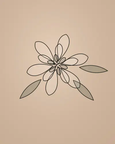 Tatouage Floral par Jeanne Botanica