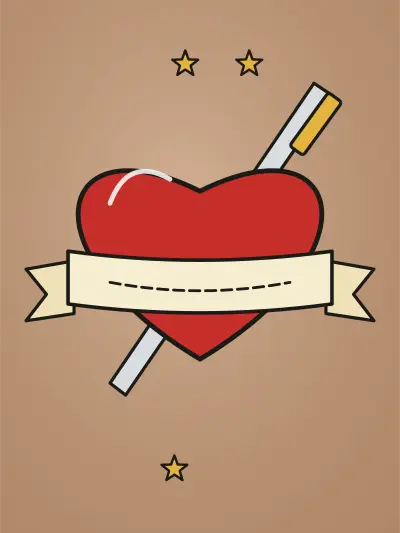 Tatouage Old School par Louis Black